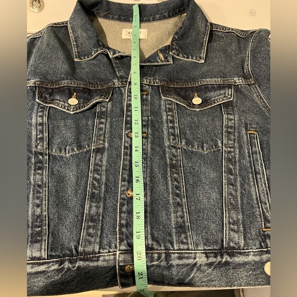 Agolde Trucker Denim Jacket - L - Picture 7 of 9